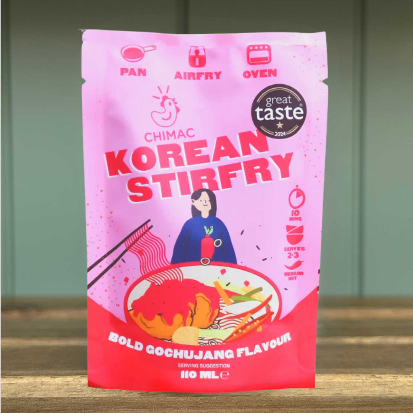 Chimac Korean Stirfry Sauce Sachet 110ml