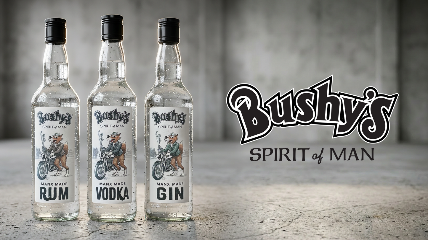 Bushy's - Manx Made Vodka 70cl