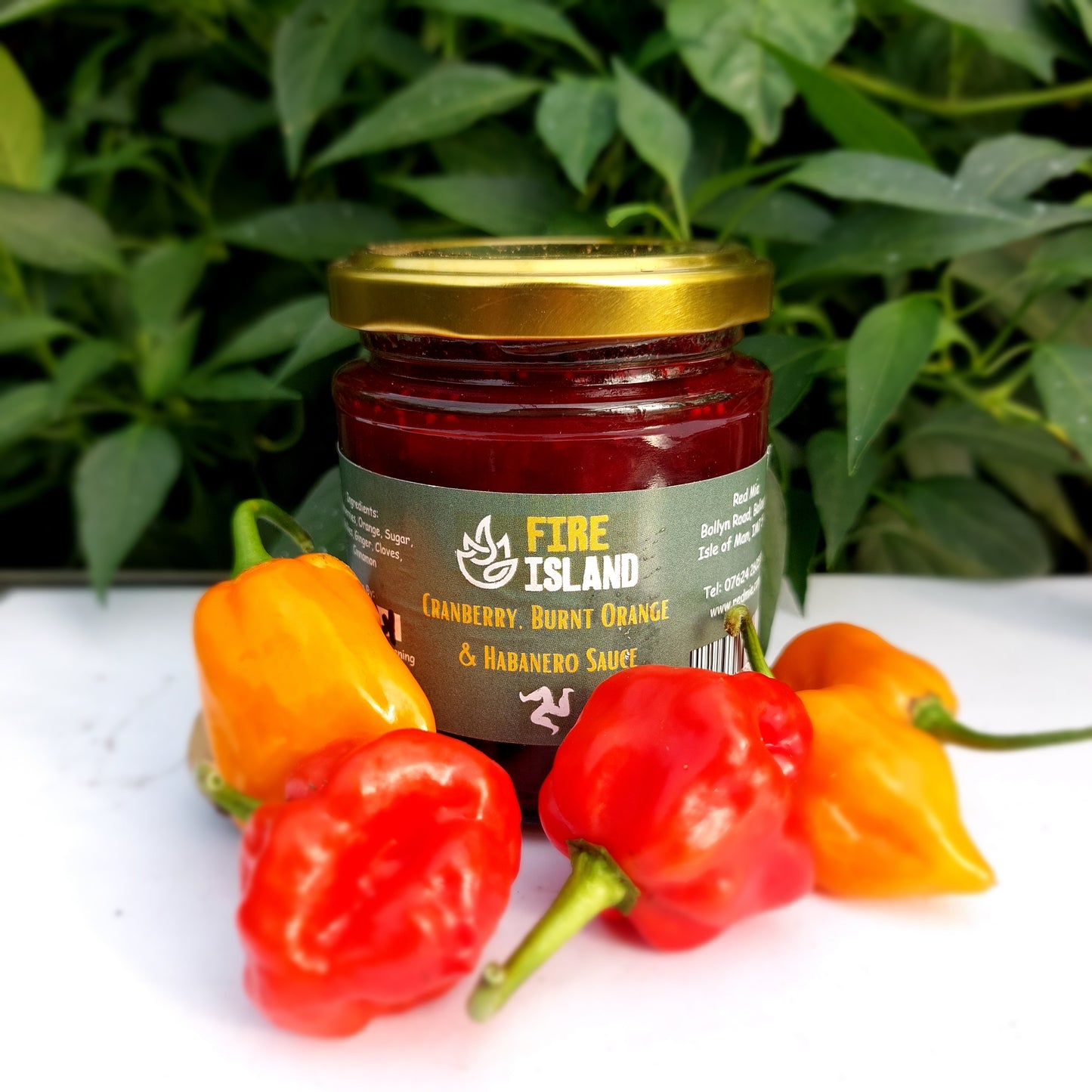 Fire Island Cranberry, Burnt Orange & Chilli Sauce 225g