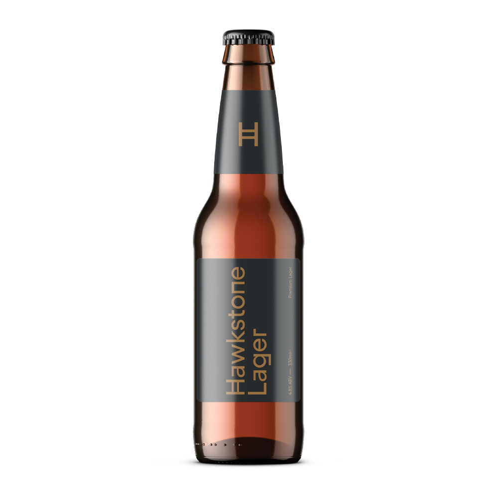 Hawkstone Premium Lager 4.8% ABV 330ml