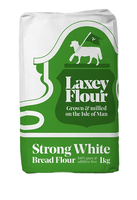Laxey Flour Manx Strong White Bread Flour 1kg