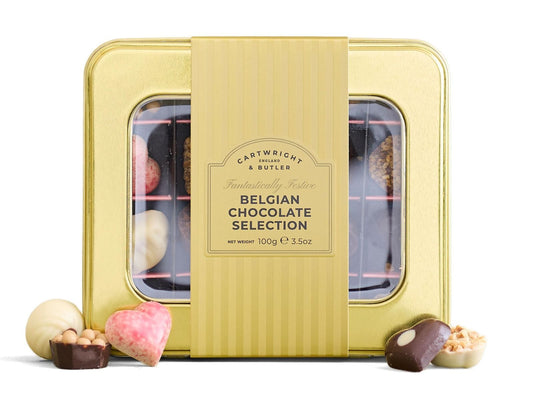 C&B Christmas - Belgian Chocolate Selection in Tin 100g