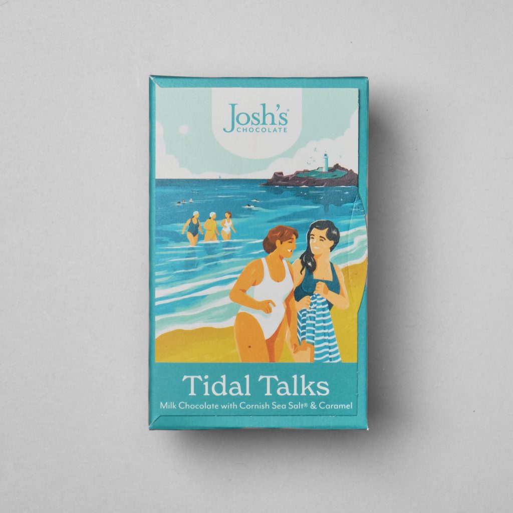 Josh's Chocolate Buttons - Tidal Talks; Milk Chocolate with Salted Caramel 140g