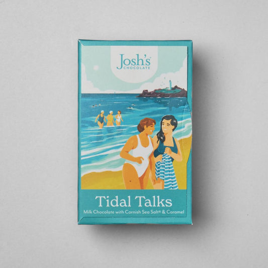 Josh's Chocolate Buttons - Tidal Talks; Milk Chocolate with Salted Caramel 140g