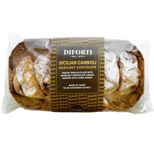 Diforti Sicilian Cannoli Hazelnut Chocolate 150g