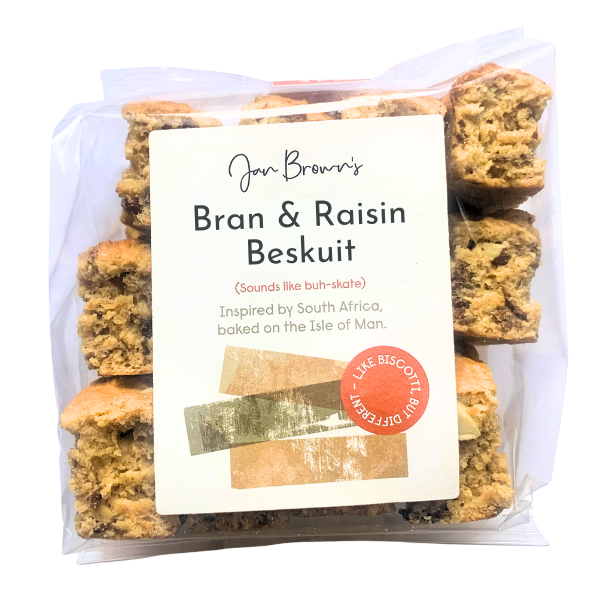 Jan Brown's Bran & Raisin Beskuit 6pc