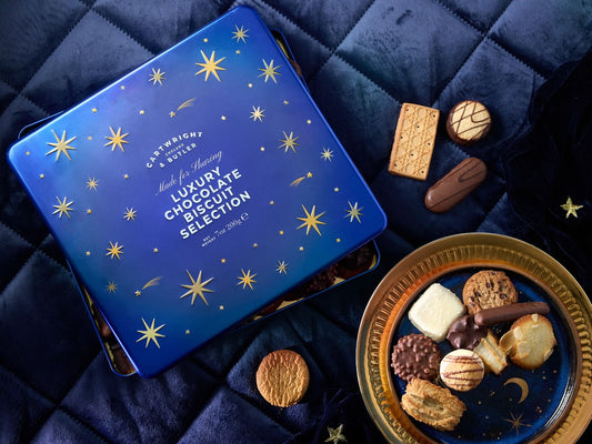 C&B Night Before Christmas Luxury Choc Biscuit Selection Tin 200g