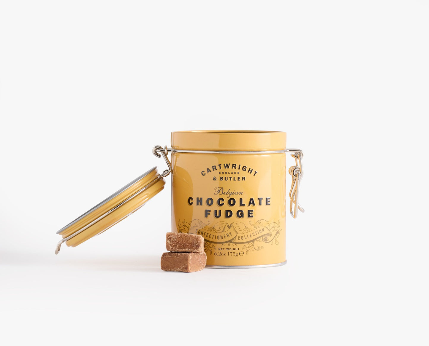 Cartwright & Butler Belgian Chocolate Fudge in Tin 175g