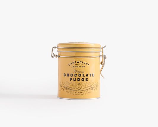 Cartwright & Butler Belgian Chocolate Fudge in Tin 175g