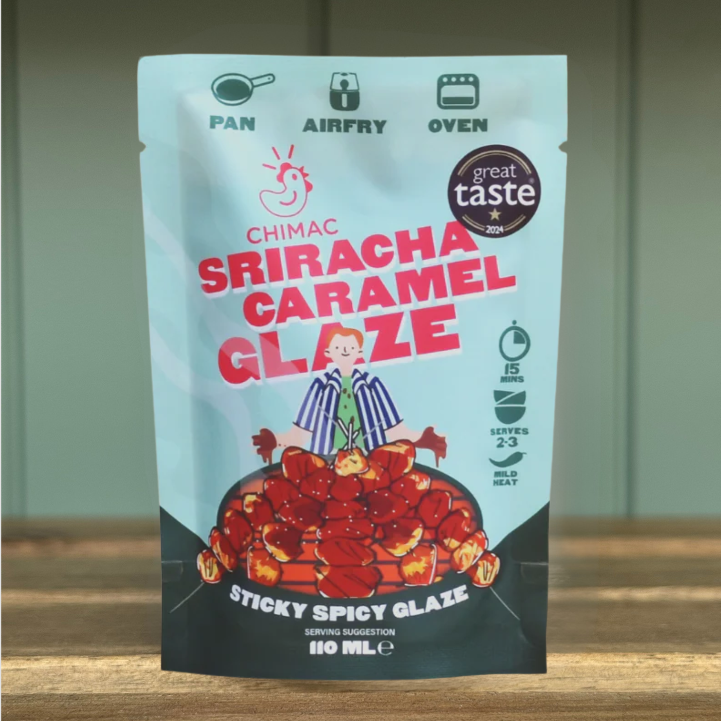 Chimac Sriracha Caramel Glaze Sachet 100ml