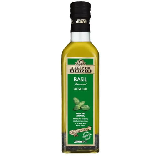 Filippo Berio Extra Virgin Olive Oil Basil 250ml