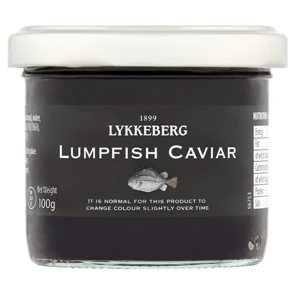 Lykkeberg Black Lumpfish Caviar 100g