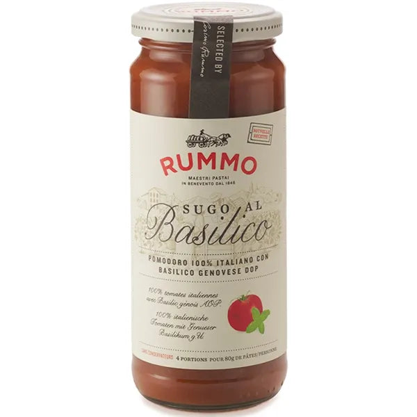 Rummo Gluten Free Sugo Al Basilico 340g