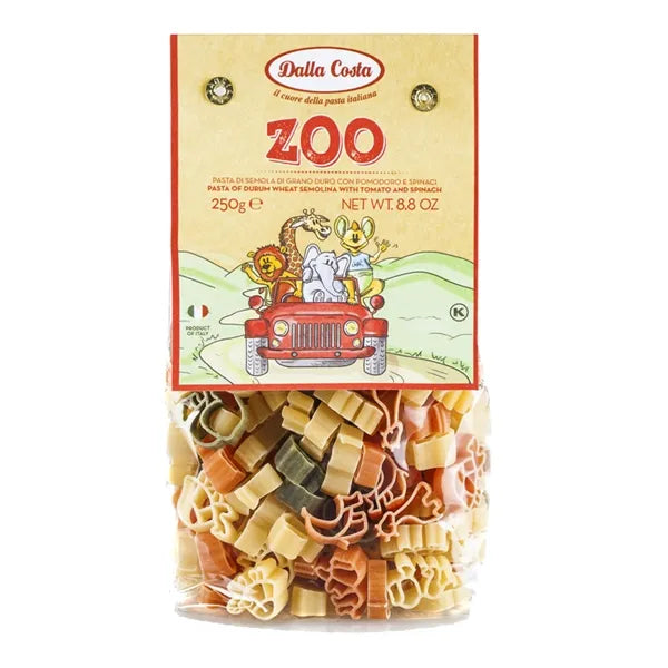 Dalla Costa Zoo Tricolour Pasta 250g