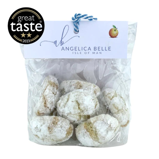 Angelica Belle 8 Luxury Almond & Orange Amaretti Cookies