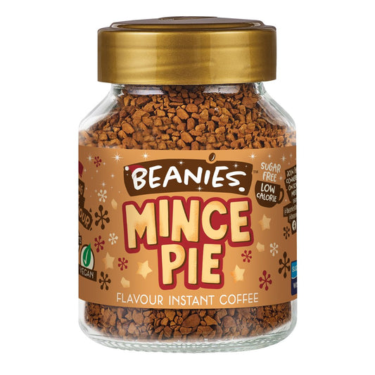 Beanies Mince Pie Flavored Instant Coffee 50g