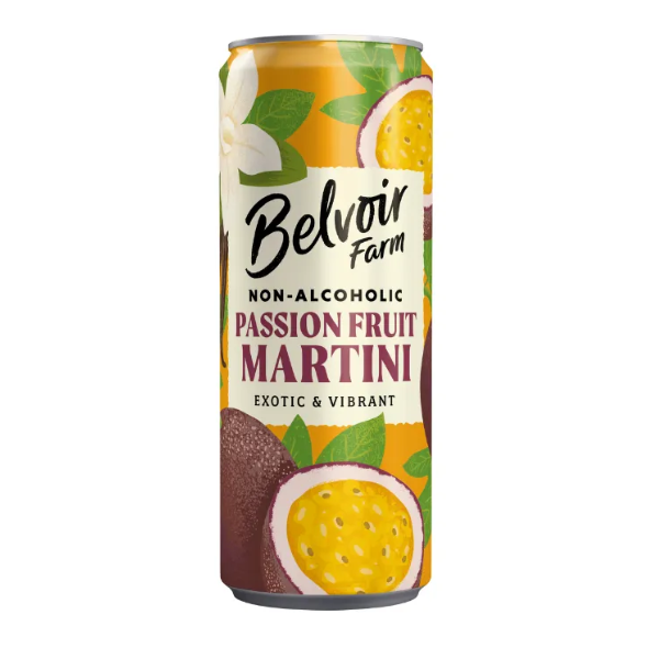 Belvoir Farm Non-Alcoholic Passion Fruit Martini 250ml