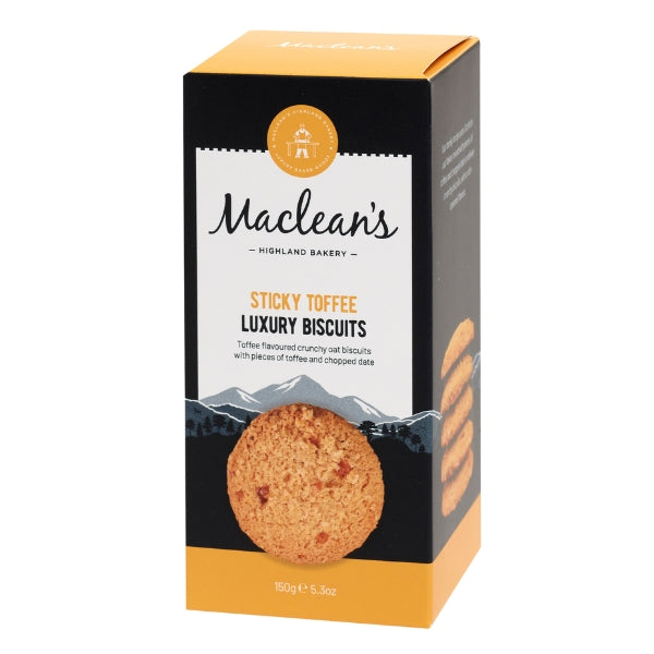 Macleans Highland Sticky Toffee Biscuits 150g