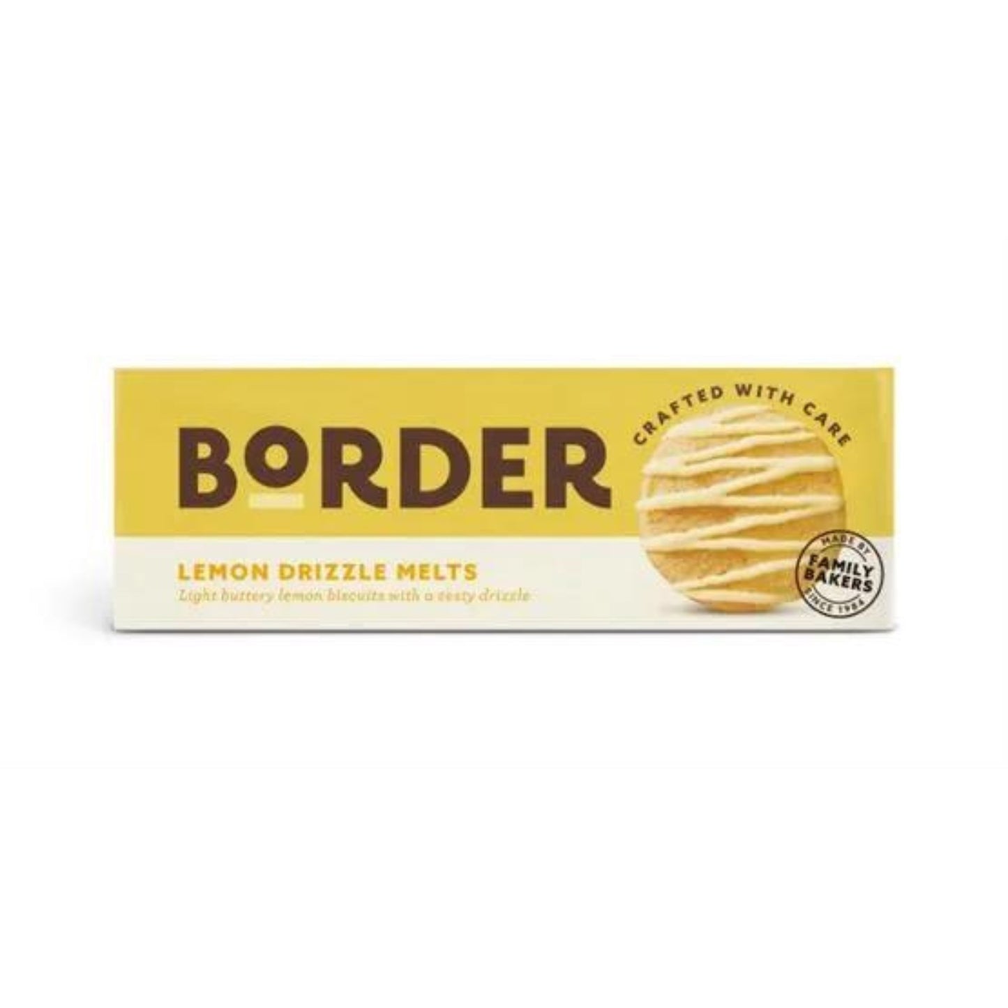 Border Biscuits Lemon Drizzle Melts 150g