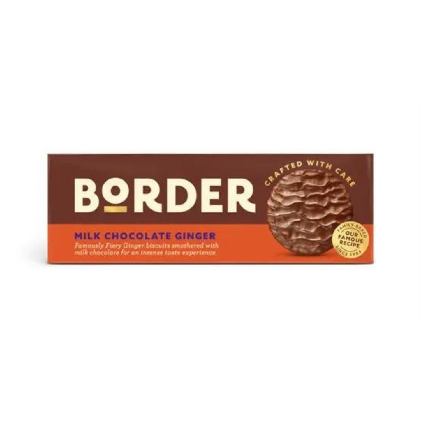 Border Biscuits Milk Chocolate Gingers 150g