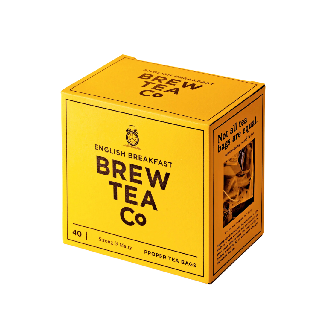Brew Tea Co. English Breakfast Tea Bags 40s
