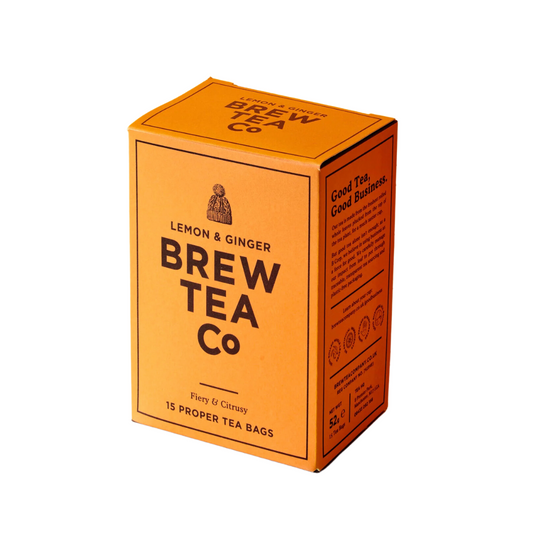 Brew Tea Co. Lemon & Ginger Tea Bags 15s
