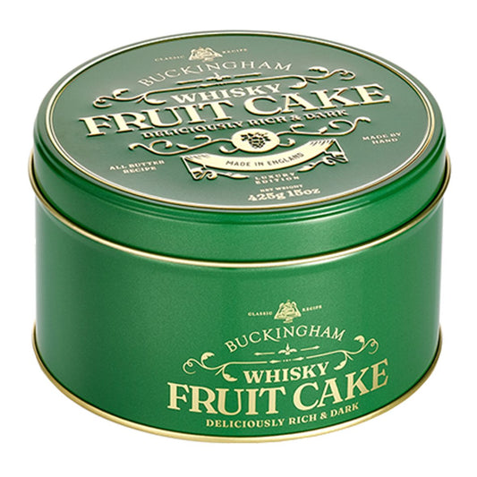 Buckingham Cakes Whisky Fruit Cake with Scotch Whisky 425g