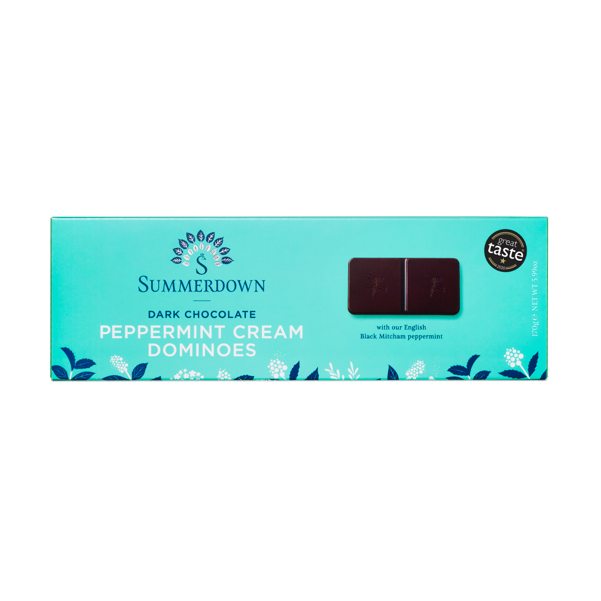 Summerdown Chocolate Peppermint Cream Dominoes 170g