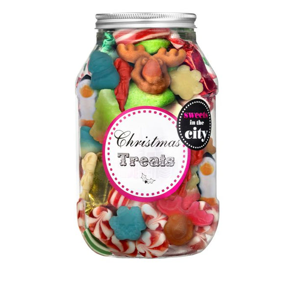 Sweets in the City Christmas Treats Gift Jar 425g