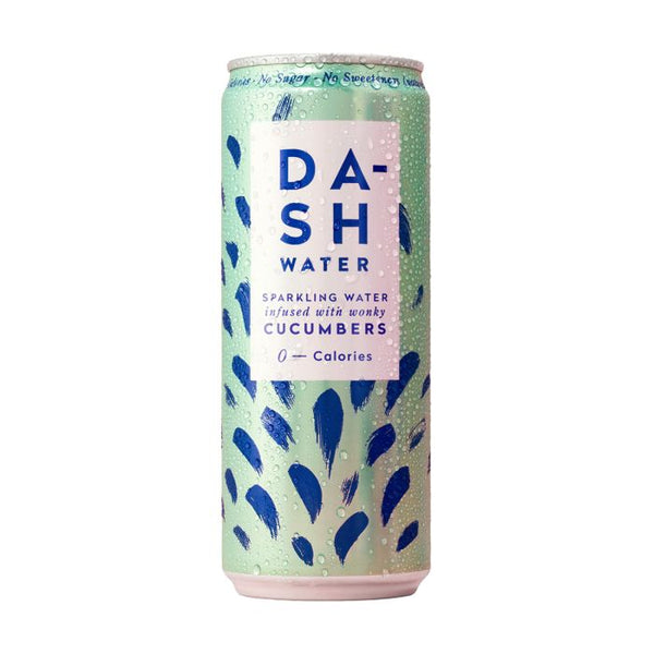 Dash Water Sparkling Water Infused with Wonky Cucumbers 330ml ...