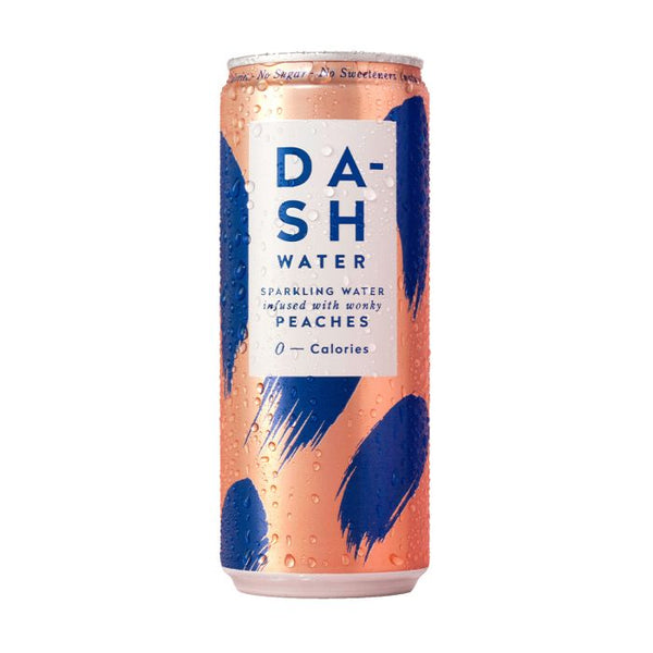 Dash Water Sparkling Water Infused with Wonky Peaches 330ml