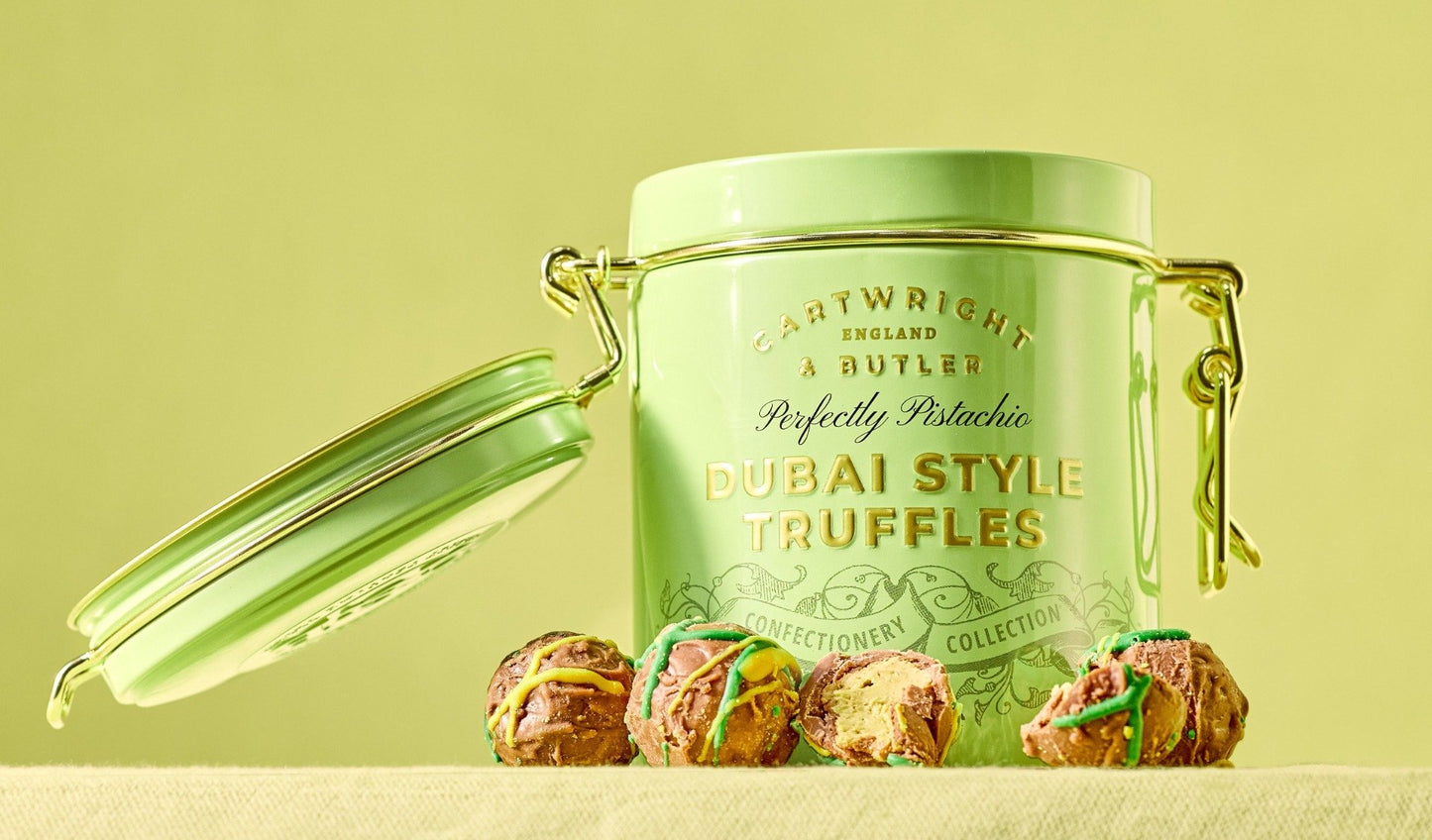 Cartwright & Butler Pistachio Dubai Style Truffles 180g