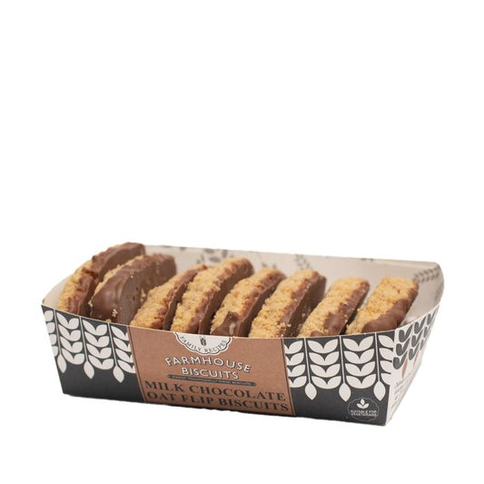 Farmhouse Biscuits Milk Chocolate Mini Flip Biscuits 150g