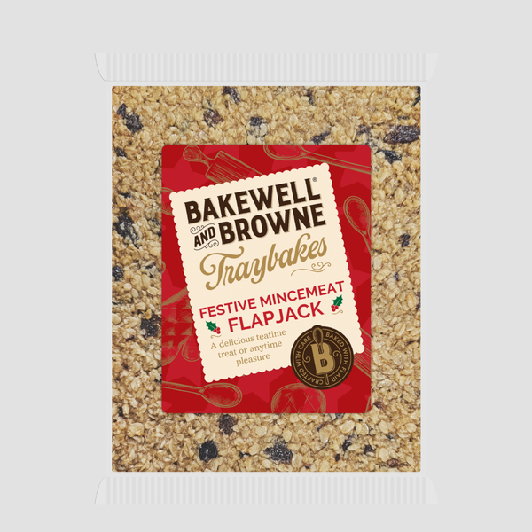 Bakewell and Browne Festive Mincemeat Flapjack 375g