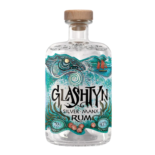 Fynoderee Glashtyn Silver Manx Rum 70cl