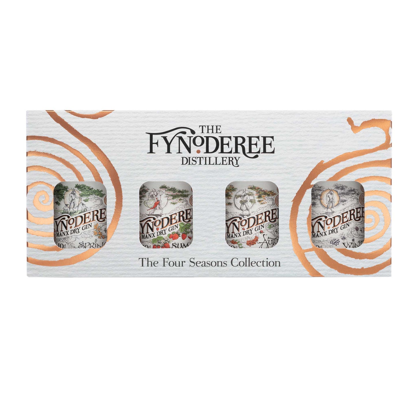 Fynoderee The Four Seasons Collection Gift Set 4x10cl