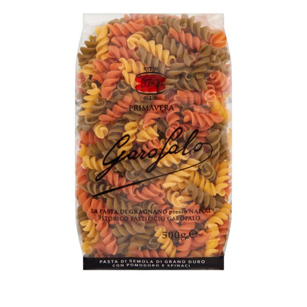 Garofalo Fusilli Tricolore Dry Pasta 500g