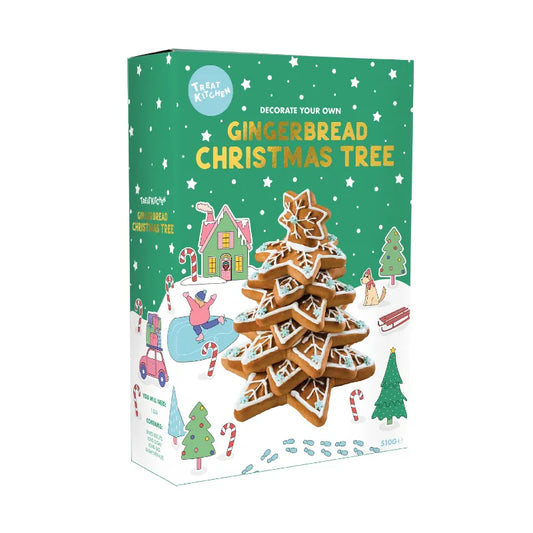 Treat Kitchen - Gingerbread Christmas Tree Kit 510g