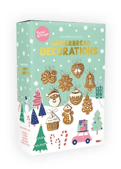 Treat Kitchen - Gingerbread Decorations Kit 740g