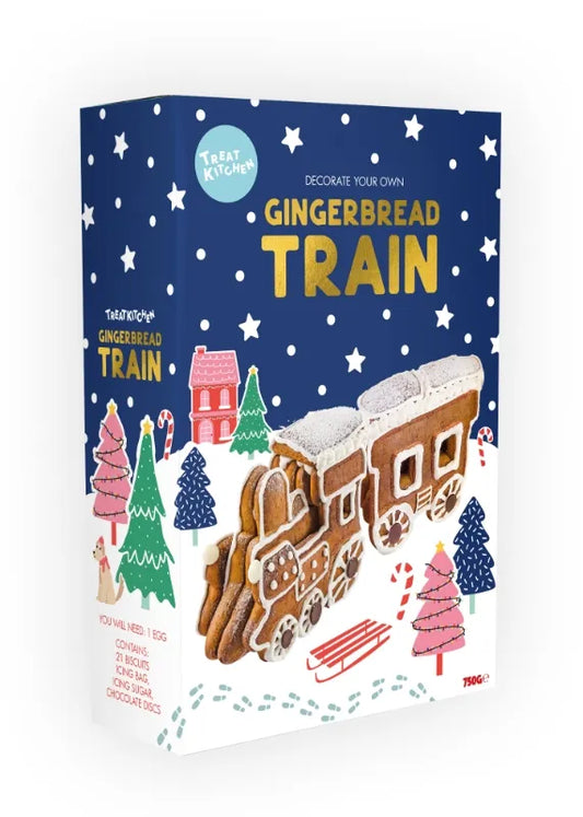 Treat Kitchen - Gingerbread Train Kit 870g