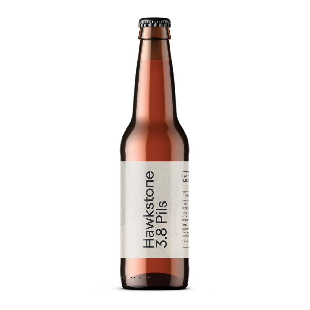 Hawkstone Pilsner 3.8% ABV 330ml