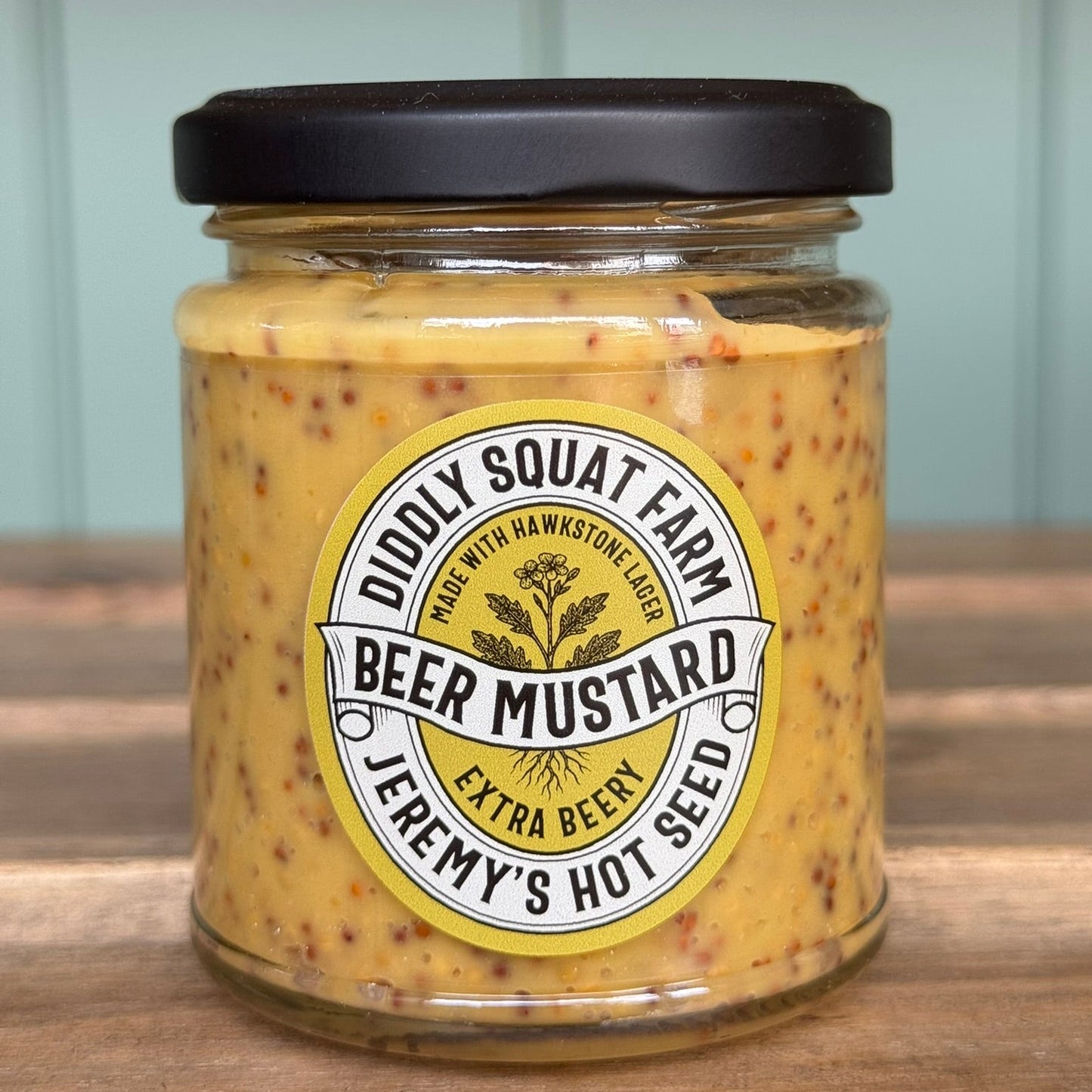 Diddly Squat Farm Jeremy's Hot Seed Beer Mustard 190g