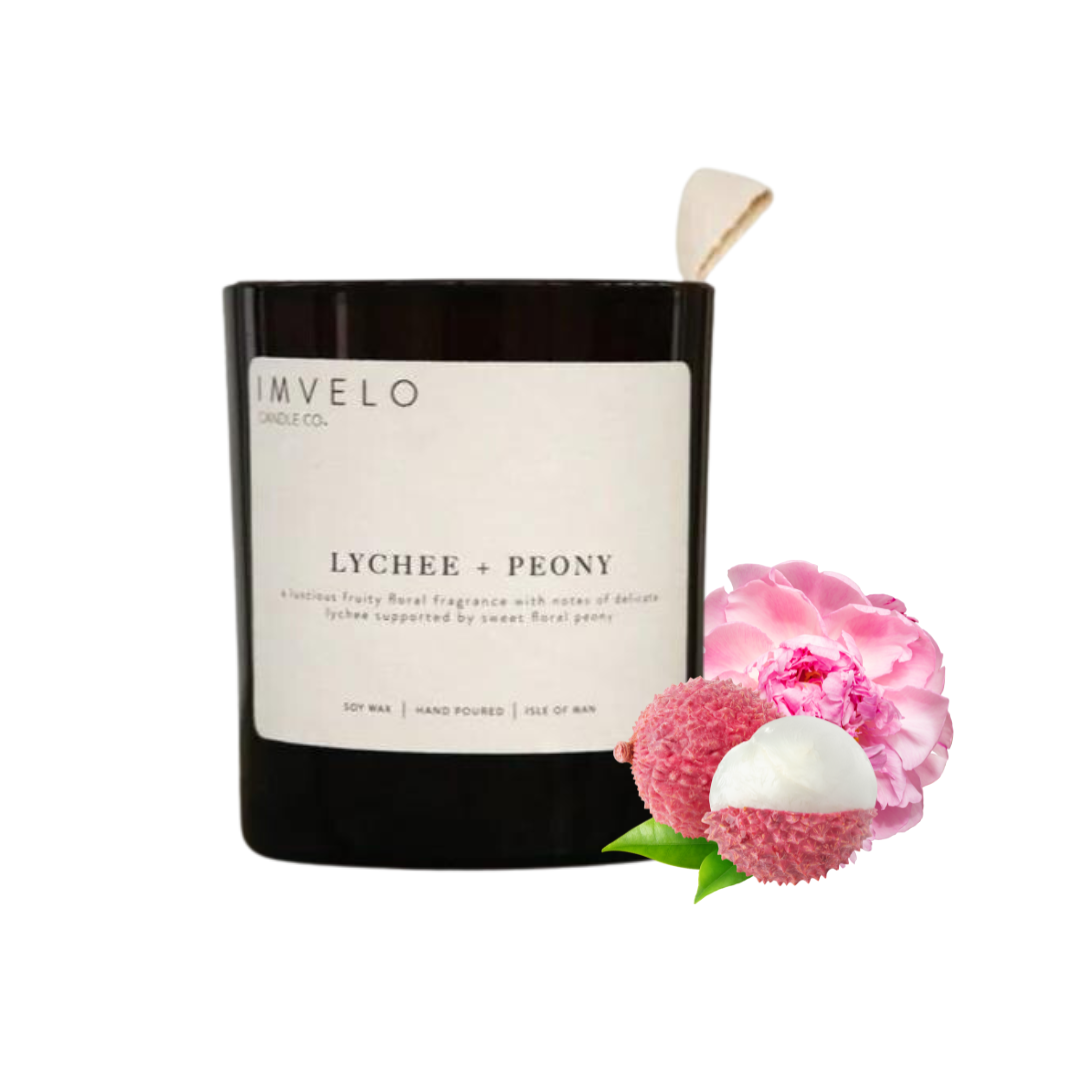 Imvelo Lychee & Peony Signature Candle