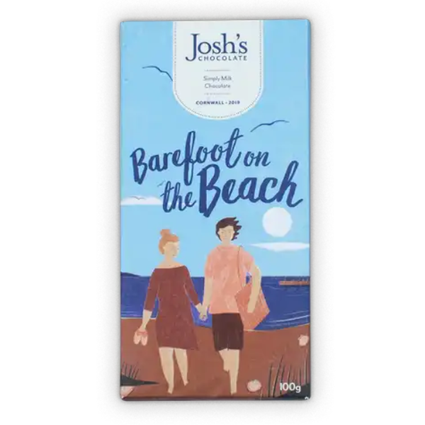 Josh's Chocolate Barefoot on the Beach 100g