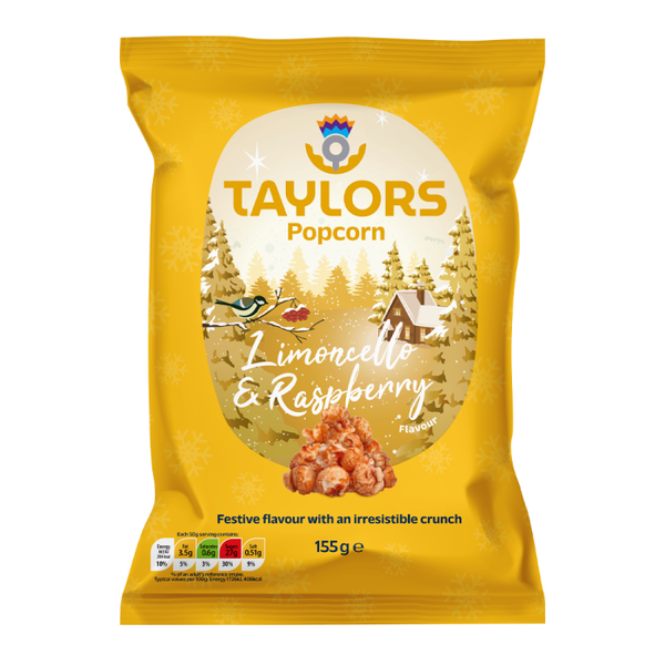 Taylors Limoncello & Raspberry Popcorn 155g