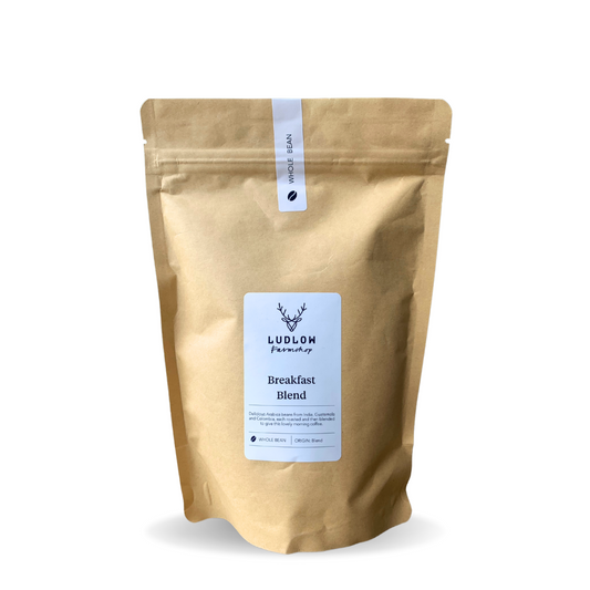 Ludlow Breakfast Blend Whole Coffee Beans 250g