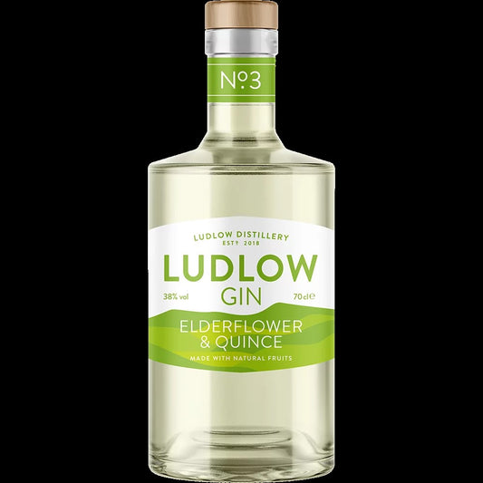 Ludlow Fruit Gin No.3 Elderflower & Quince 70cl