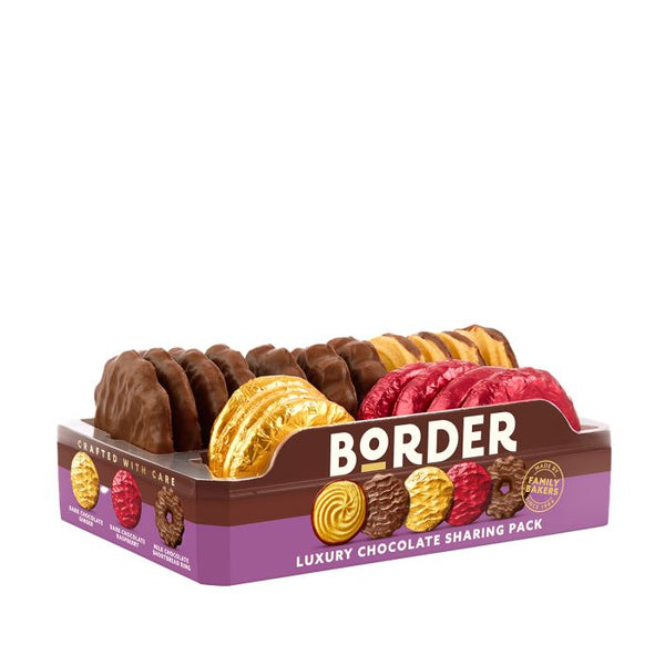 Border Biscuits Luxury Chocolate Biscuits Sharing Pack 365g