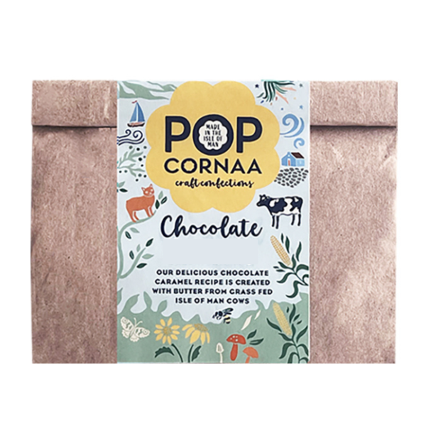 PopCornaa Chocolate Manx Popcorn 35g