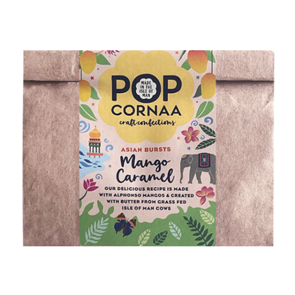 PopCornaa Mango Manx Popcorn 35g